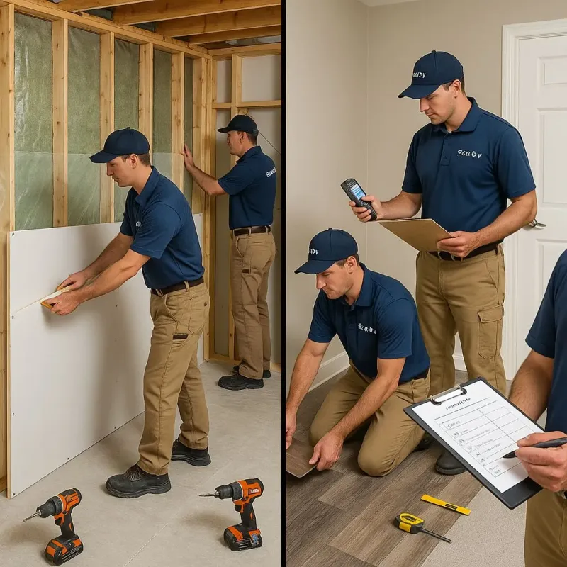 Repairs and Reconstruction process in Clarksville, IN
